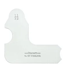 Calibrador de Raio Individual de 11/32" Série 167