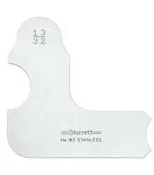 Calibrador de Raio Individual de 13/32" Série 167