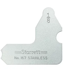 Calibrador de Raio Individual de 1/8" Série 167