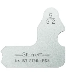 Calibrador de Raio Individual de 5/32" Série 167