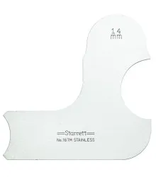 Calibrador de Raio Individual de 14mm Série 167