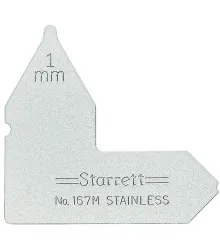 Calibrador de Raio Individual de 1mm Série 167