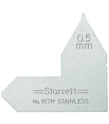Calibrador de Raio Individual de 0,5mm Série 167
