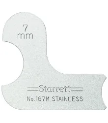 Calibrador de Raio Individual de 7mm Série 167