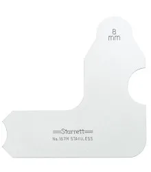 Calibrador de Raio Individual de 8mm Série 167