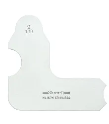 Calibrador de Raio Individual de 9mm Série 167