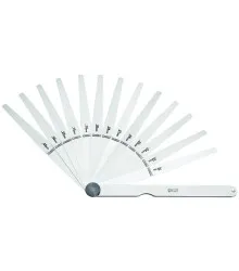 Calibrador de Folga Tipo Leque com 13 Lâminas Afiladas com 152mm de comprimento - Faixa 0,03-0,50mm - Ref. 173MCT