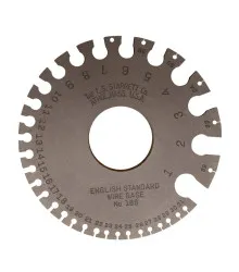 Fieira para arames padrão inglês n.1-36 0,300-0,004
