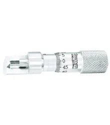Micrômetro de Aço Inoxidável para Costura de Latas Aerosol - Capacidade de 0-9,5mm e resolução de 0,01mm - Ref. 207MZ