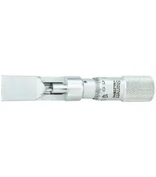 Micrômetro de Aço Inoxidável Sem Bico para Costura de Latas Capacidade de 0-9,5mm e resolução de 0,01mm - Ref. 208MZ