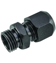 Bucha Sextavada Rosca 1/2-20 para Relógio Haste 3/8"