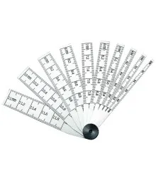 Calibrador Afilado com 10 Lâminas - Cap. 2-12mm - Resolução 0,02mm - Ref. 269MA