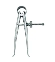 Compasso Interno para Ferramenta Ajuste Fino 75mm/3"