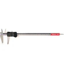 Paquímetro Dig Quadrim Pol Frac - Cap. 300mm (12'') - Res. 0,01mm (0.0005" e 1/64") - Exatidão ±0,02mm (±0.001" e 1/64") - Ref. EC799AF-12/300
