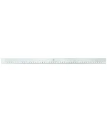 Régua de Aço Chanfrada Graduações ada em 1/32" - 48" - Ref. 387-48