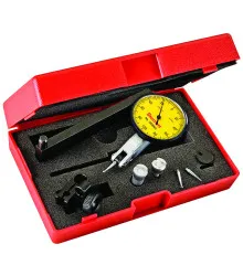 Relógio Apalpador Faixa de 0,2mm - Resolução 0,002mm - Diâmetro 40mm com 6 Acessórios - Ref. 3908MAC