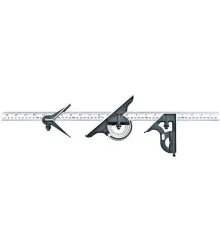 Esquadro Combinado Completo 4 Peças 600mm/24"