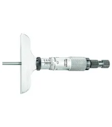 Micrômetro de Profundidade com capacidade de 0 - 3" e com base de 2.1/2 polegadas