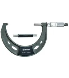 Micrômetro Externo com Isoladores Térmicos - Capacidade de 75 - 100mm e Resolução de 0,01mm e com Exatidão de ±0,003mm - Ref. 444.1MXRL-100