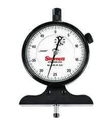 Calibrador de Profundidade 0-1/2" Leit.0,0005" Base 2.1/2"