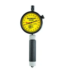 Medidor para chanfros internos 0-90° 0-10mm Leitura 0,02mm
