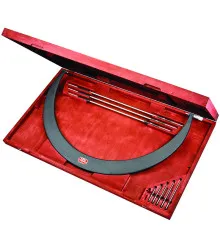 Micrômetro Tipo Arco Tubular com Pontas Intercambiáveis com Capacidade de 30 - 36" - Resolução de .001" polegada e Exatidão de ± 0.0004"