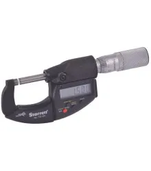 Micrômetro Externo Digital com Saída IP67 e Capacidade de 0 - 25mm e 0 - 1" e Exatidão de ± 0,002mm e ± 0.0001" - Ref. 733.1MEXFL-25