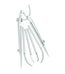 Compasso Aperfeiçoado com Extensões Completo 300mm