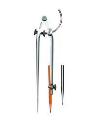 Compasso para carpinteiros tipo meia-lua 225mm