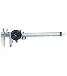 Paquímetro com relógio preto 6" resolução 0.001" - Ref. B120A-6