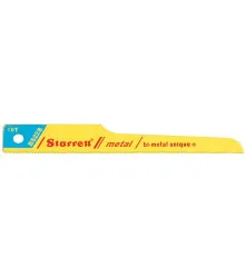 Lâminas de Serra Tico-Tico Bi-Metal para Máquinas Pneumáticas com dentição de 18 em Cartela com 5 lâminas