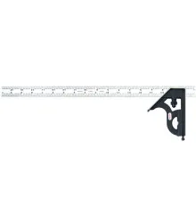 Esquadro Combinado Principal com Régua de 18"