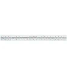 Escala de Aço Fosca 24" Graduações 1/32-1/64-1/50-1/100