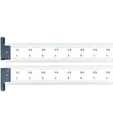 Escala de Aço com Gancho 72" Graduações 1/32-1/64-1/50-1/100