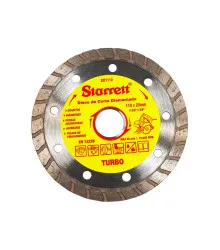 Disco Diamantado de Corte Turno, Diâmetro Externo 110mm e Furo 20mm