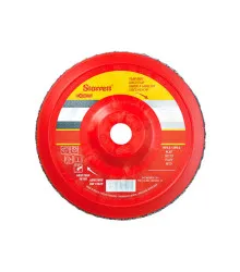 Disco de Flap Exact em Nylon Reto, Grão de 50 e Diâmetro Externo 115mm