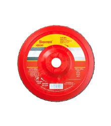 Disco de Flap Exact em Nylon Reto, Grão de 60 e Diâmetro Externo 115mm