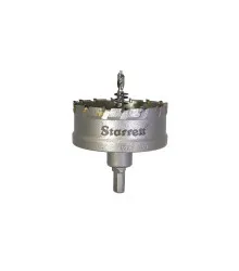 Serra Copo Tipo Fresa - CTD - Ponta de Metal Duro de 80mm e 2.5/32 Polegadas - Starrett - Código do Produto - CTD80