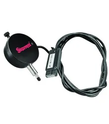 Apalpador com capacidade de 6.35mm / .250", resolução de .0001" 0,002mm