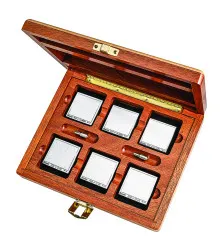 Kit com 6 Padrões Master para Dureza Rockwell-C e 30N