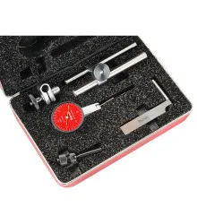 Relógio Apalpador com Acessórios Mostrador Vermelho 1.3/8x0,0005"