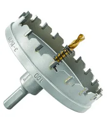 Serra Copo Tipo Fresa - SM Pastilhas de Metal Duro de 100mm e 3.15/16 Polegadas - Starrett - Código do Produto - SM100