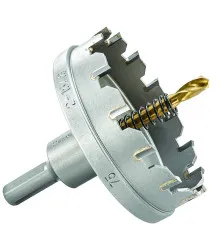 Serra Copo Tipo Fresa - SM Pastilhas de Metal Duro de 75mm e 2.15/16 Polegadas - Starrett - Código do Produto - SM75