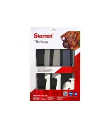 Kit Barbecue Starrett® com Cabo Branco (BKK-6W)