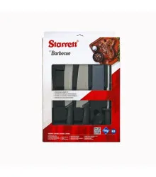 Kit Barbecue Starrett® com Cabo Preto (BKK-6B)