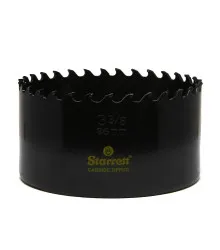 Serra Copo Ponta de Metal Duro CT de 86mm e 3.3/8 Polegadas - Starrett - Código do Produto - CT338