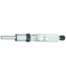 Cabeçote Micrométrico 0-25x0,001mm Trava, Catraca e Ponta de Metal Duro