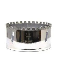 Serra Copo Diamantada de 89mm e 3.1/2 Polegadas