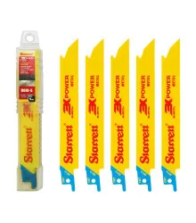 Lâmina de Serra Sabre Bi-Metal Reta para Aplicações Gerais Dentição 18 com 5 Lâminas 152mm - B618-5