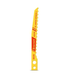Lâmina de Serra Tico-Tico Bi-Metal com Encaixe Makita - 65 x 7,5 x 1,27mm e Dentição de 6 em Cartela com 5 lâminas
